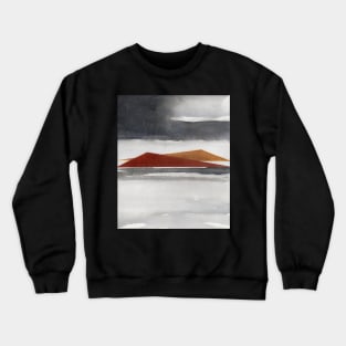 Abstract Watercolor Landscape 3 Crewneck Sweatshirt